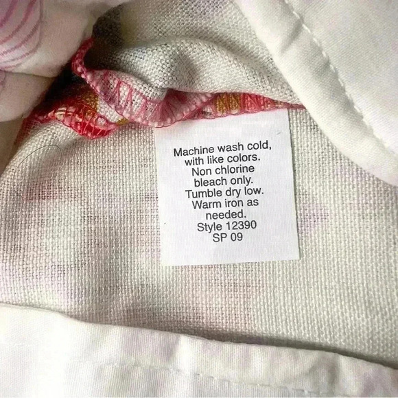 J Crew Women’s Chino Shorts Pink Abstract Nautical Summer 2010 Casual Size 2 - Picture 11 of 11